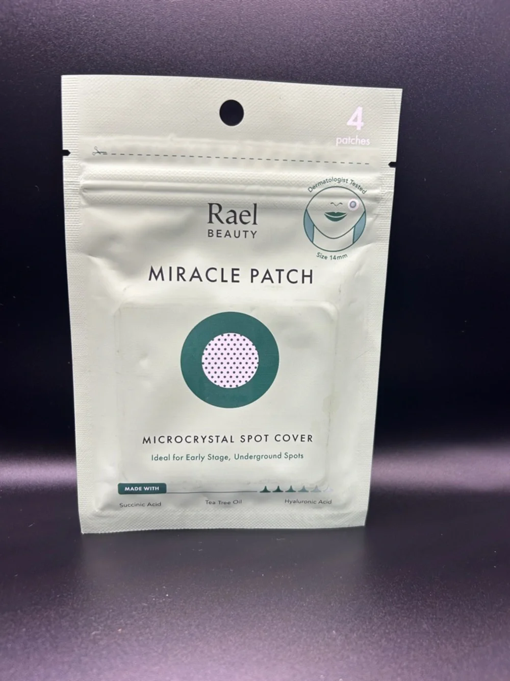 Rael Beauty Miracle Patch Microcrystalline Spot Cover 4 patches